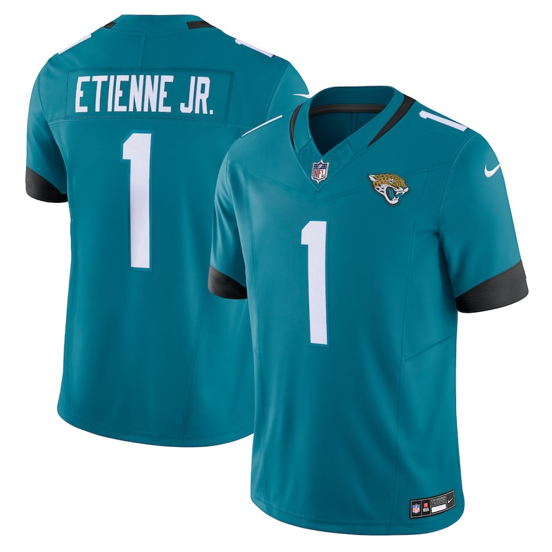 None Travis Etienne JAX Jaguars Bold High-Quality Jersey Football Appa