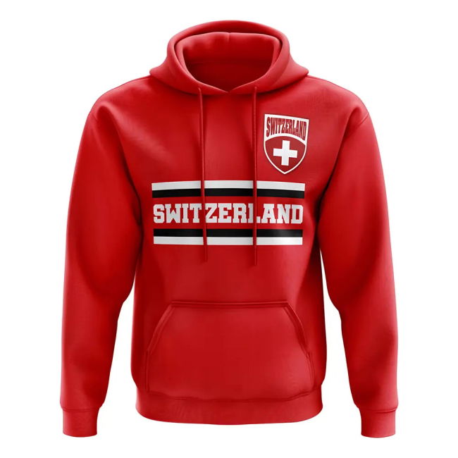 Match Worn Style Switzerland Top Level Home Player Jersey