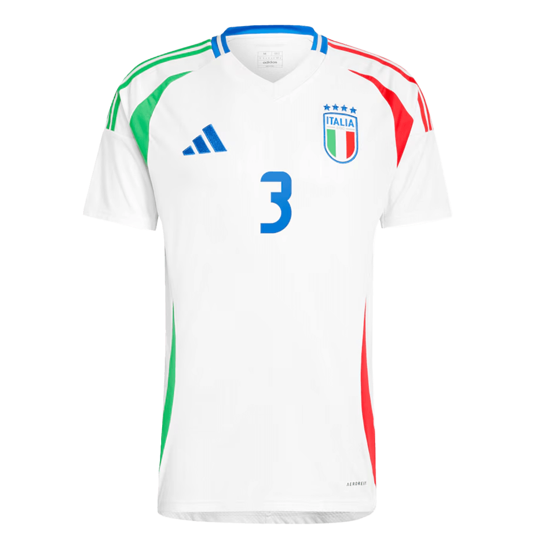 Elite Breathable UEFA Euro 2024 Italy Away Shirt DIMARCO 3