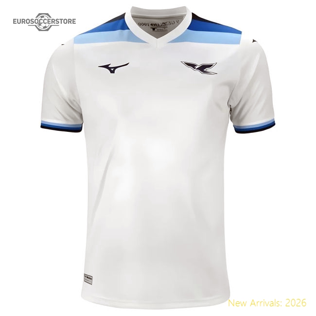 Match-ready Home Lazio Jersey 2023-2024 Flexible Performance Fabric