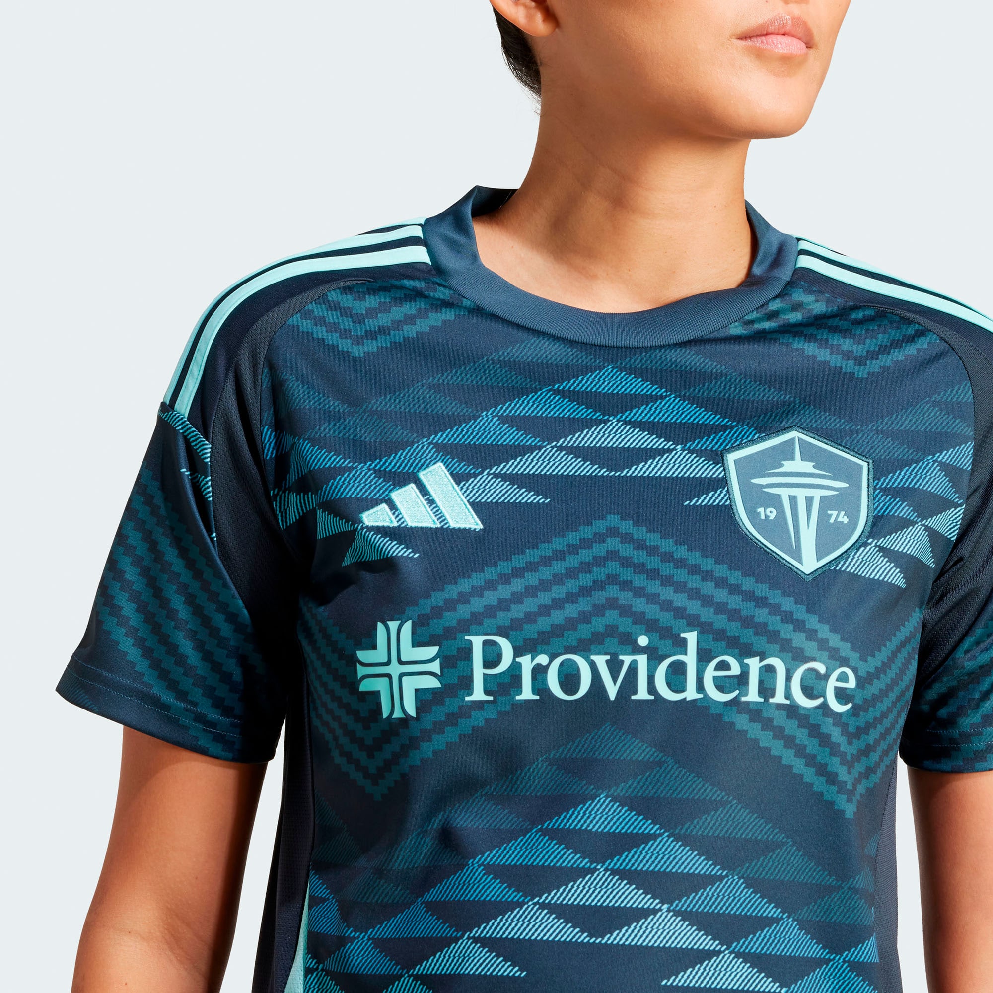 [SJH] Seattle Sounders FC Women's 2025 The Salish Sea Kit Replica Jersey - Blue