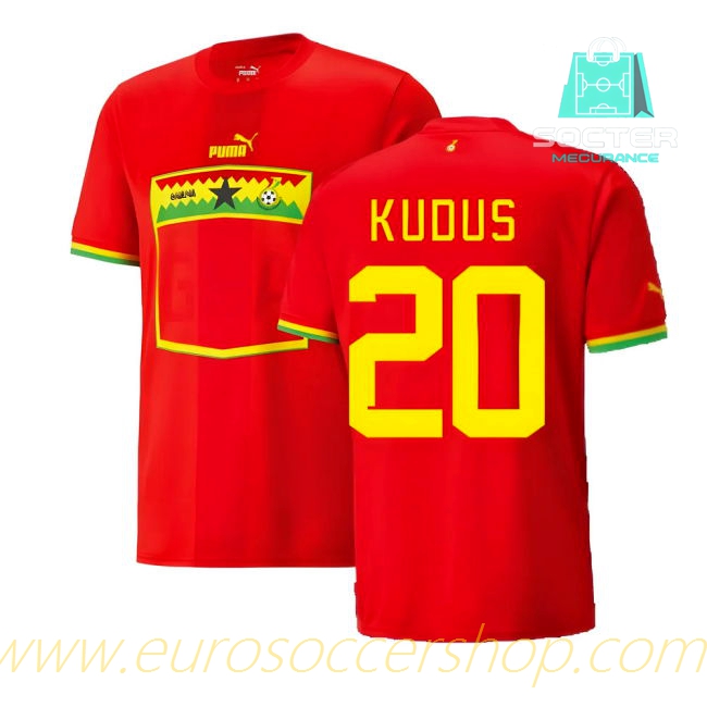 2022-2023 Ghana Away Shirt (KUDUS 20)