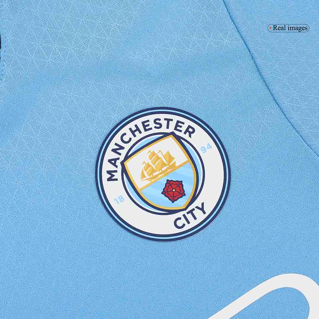 Player Version Manchester City Home Soccer Jersey 2024/25Authentic Kit