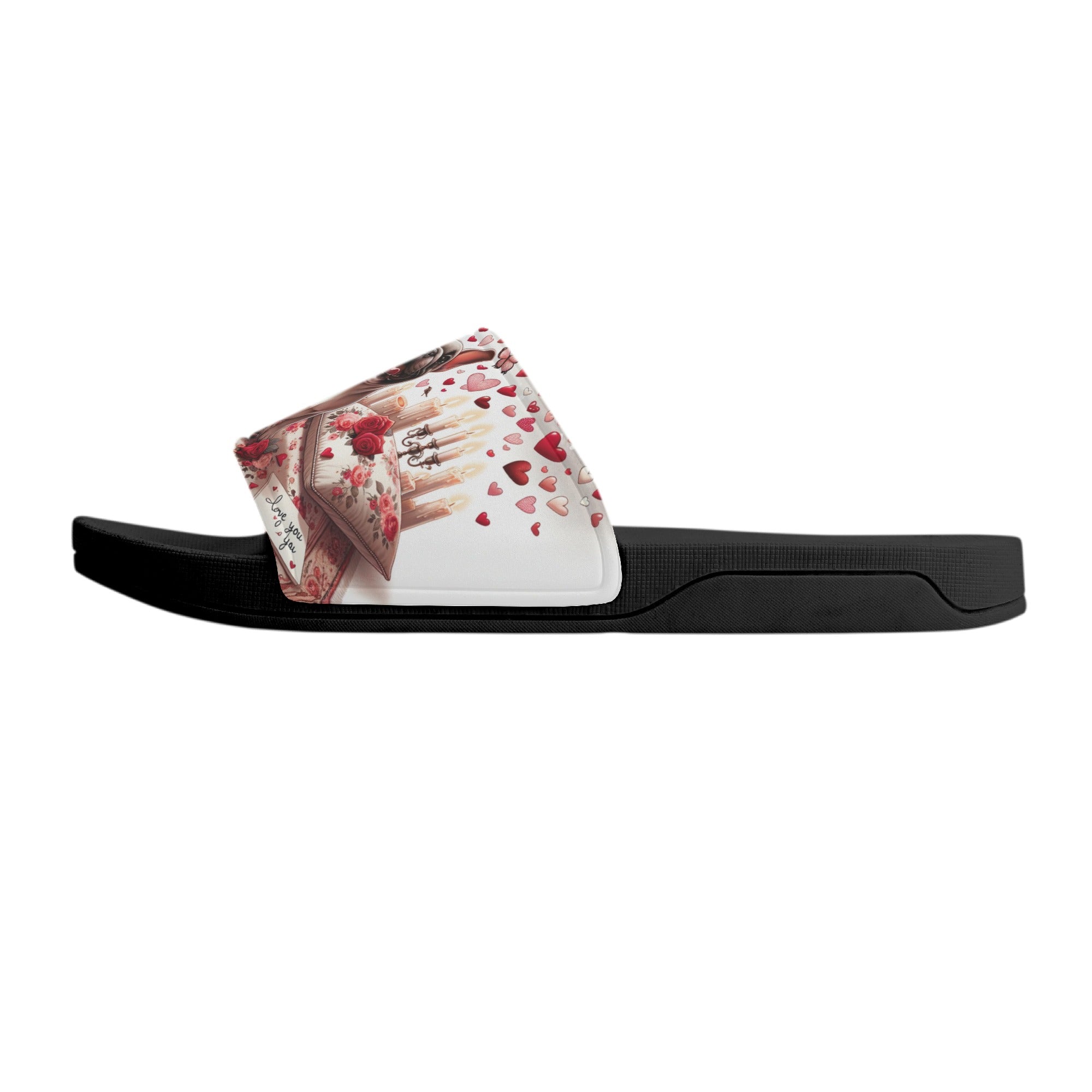 Comfy Frenchie Lover Dixie - Premium Sandals Indoor Comfort