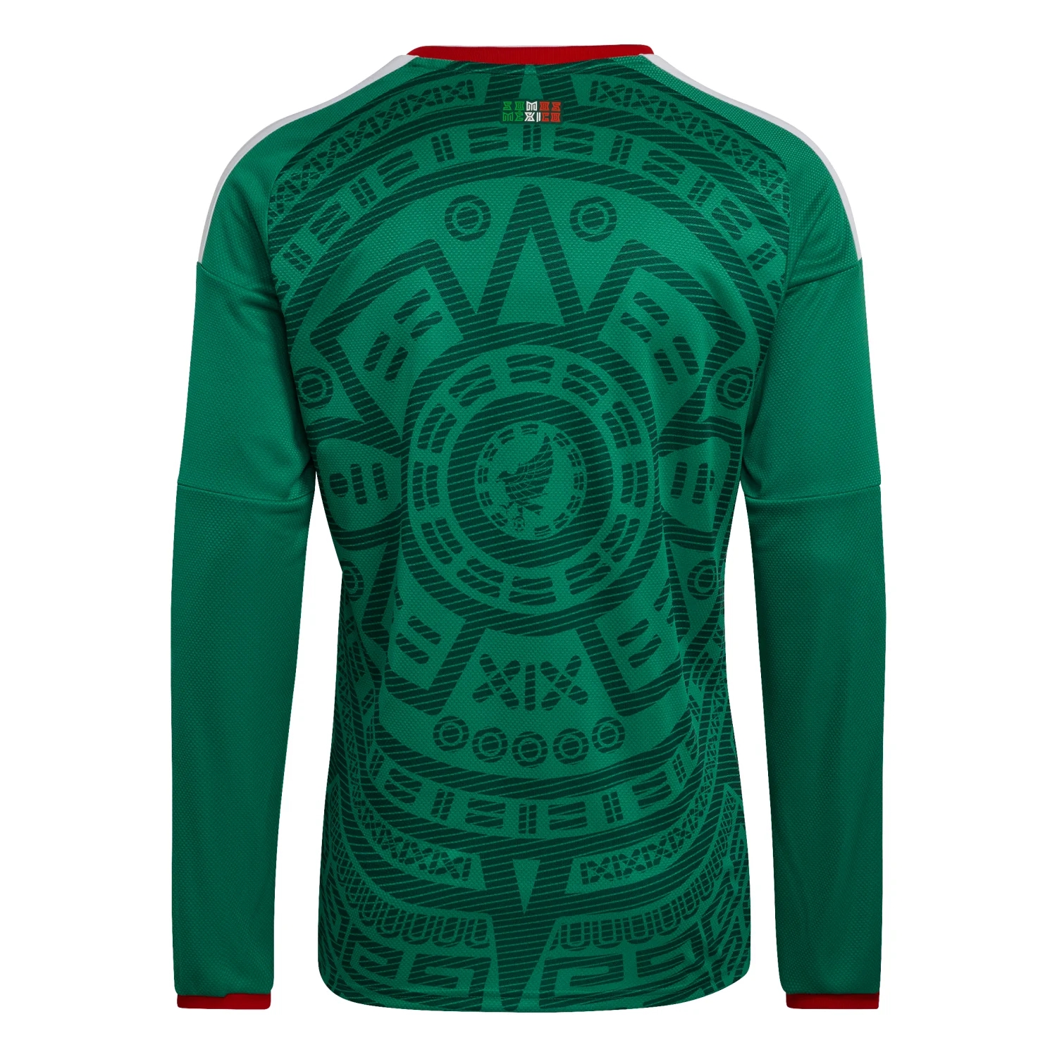 Mexico 2026 Home Long Sleeve Jersey Men's - Green Host Edition Kit