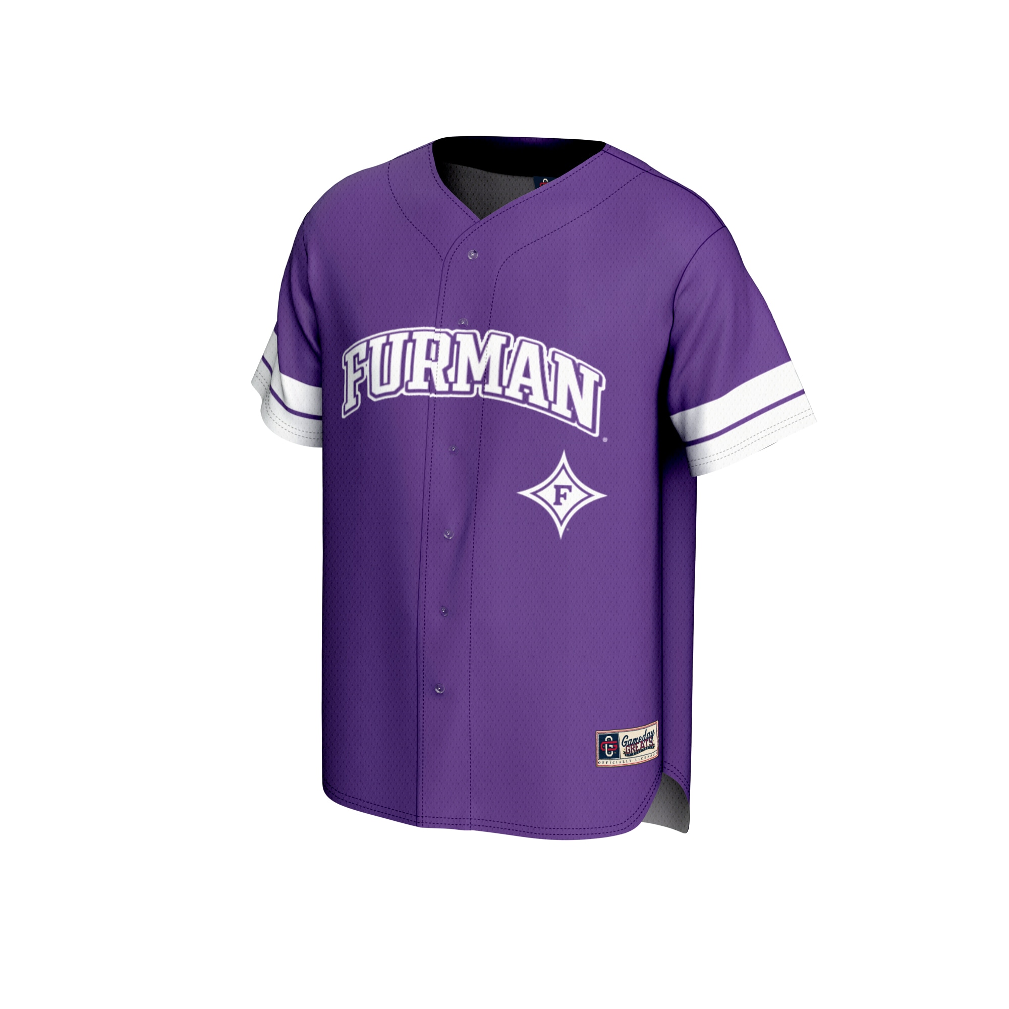 [DDG] Furman Paladins GameDay Greats Youth Spirit Baseball Jersey - Purple