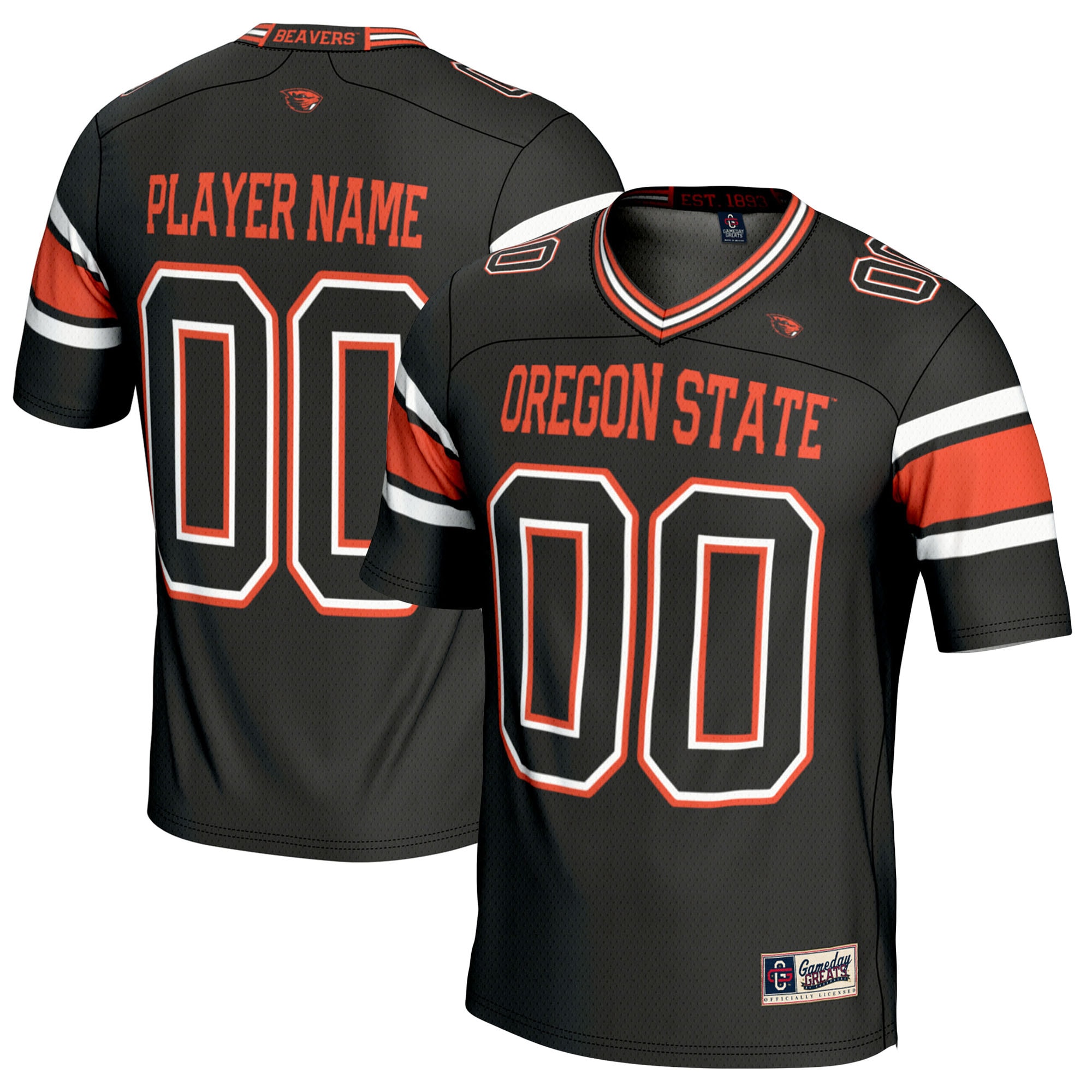 Oregon State Beavers GameDay Greats NIL Pick-A-Player 2026/2027 Football Jersey - Black