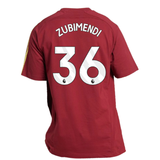 Arsenal 2025-20 Home Football Shirt Zubimendi Signature 36 Men L S M