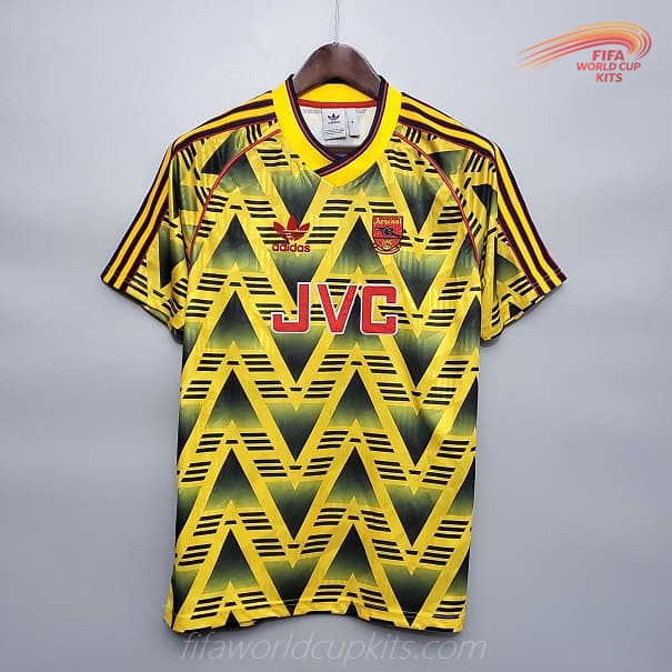 Arsenal 91 to 93 Alternate Soccer Jersey