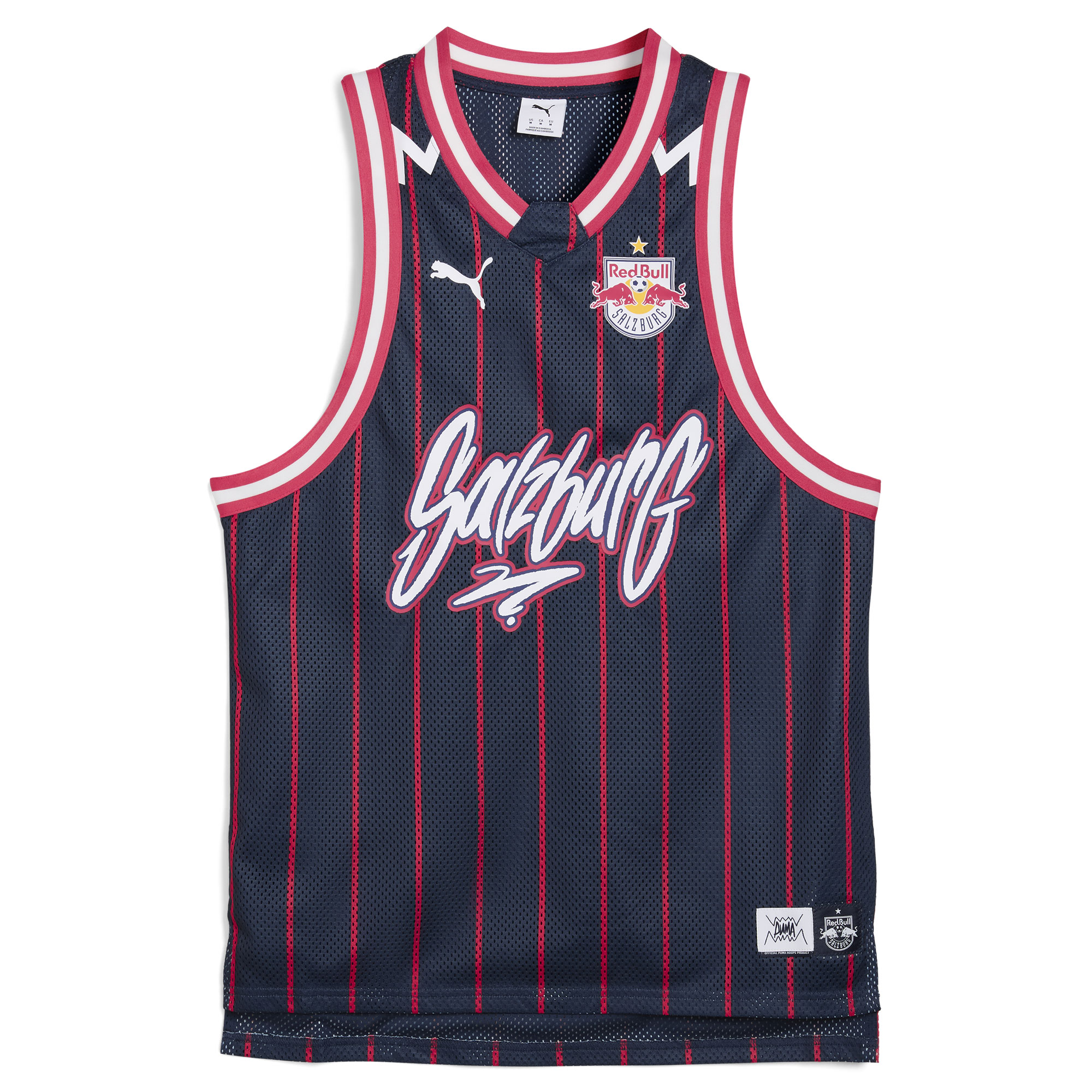 [SJH] Red Bull Salzburg 2025 FIFA Club World Cup dryCELL Basketball Jersey - Navy