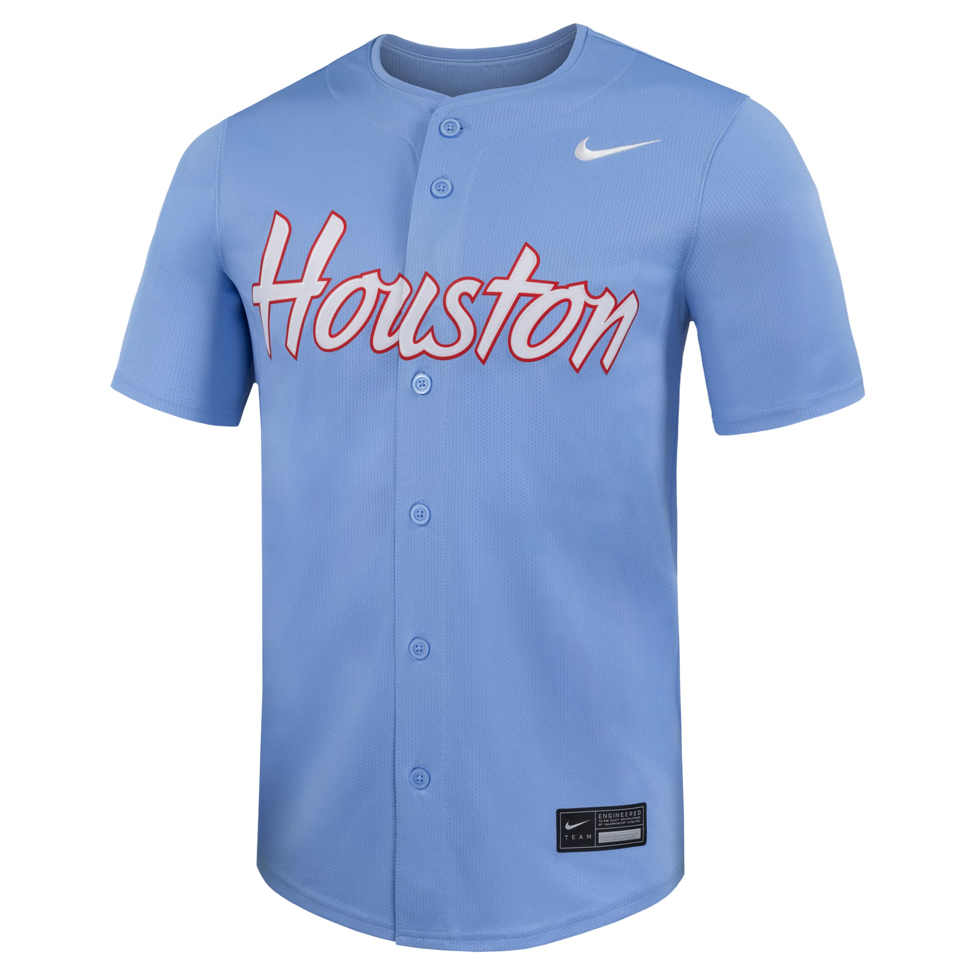 Houston Cougars Nike Limited Baseball Jersey - Light Blue