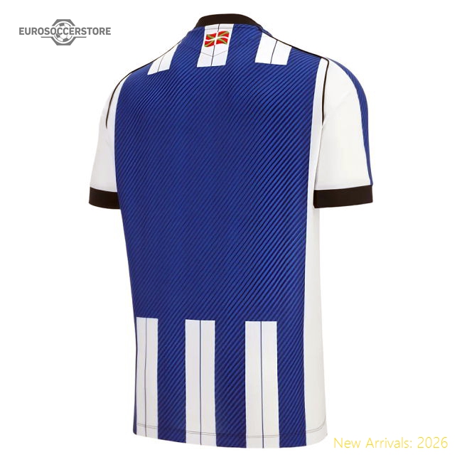 Authentic Official 2025-2026 Real Sociedad Home Shirt