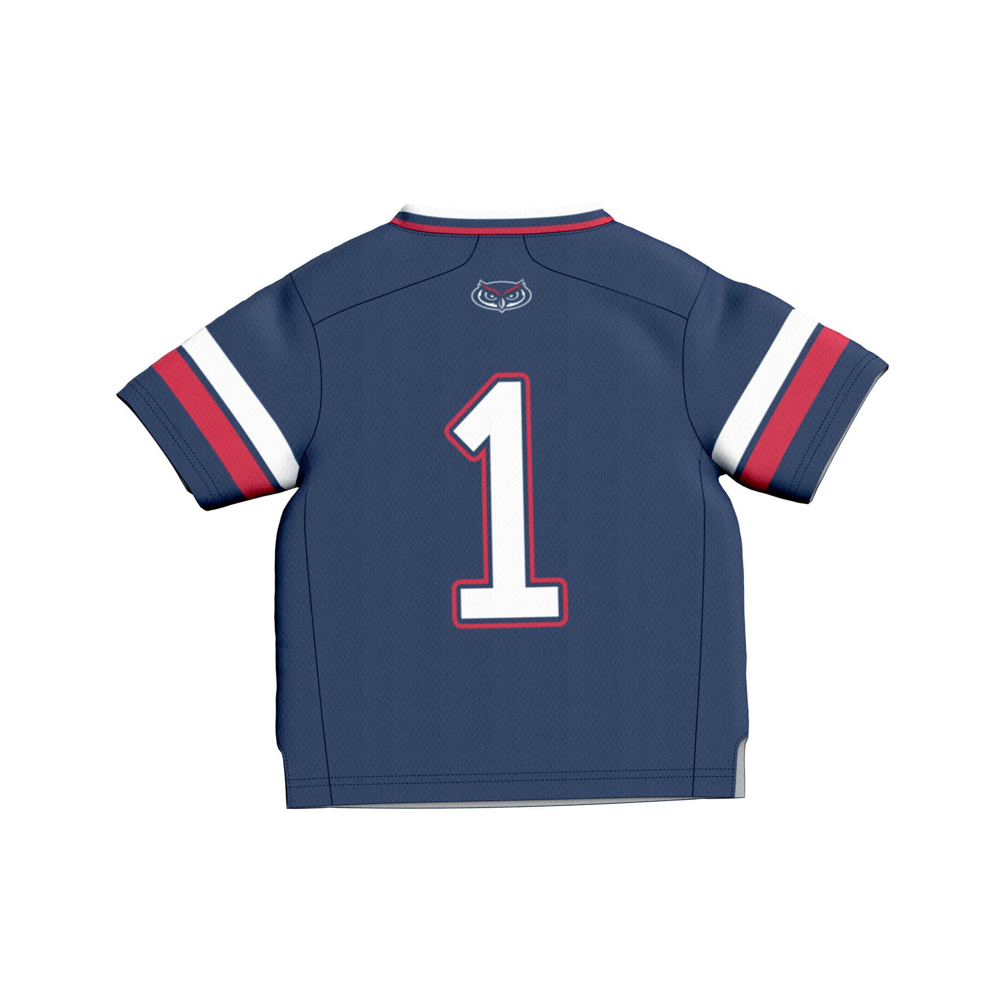 #1 Florida Atlantic Owls GameDay Greats Toddler Collegiate Football Fashion Jersey - Navy