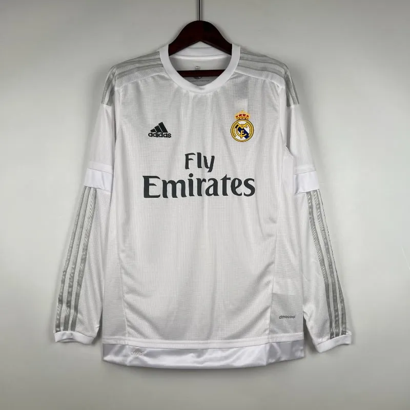2015-2016 Long Sleeve Real Madrid Jersey retro kit