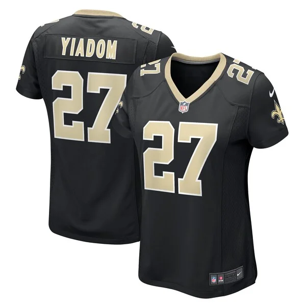 Performance New Orleans Saints Game Jersey - Premium Black NFL Fan ...