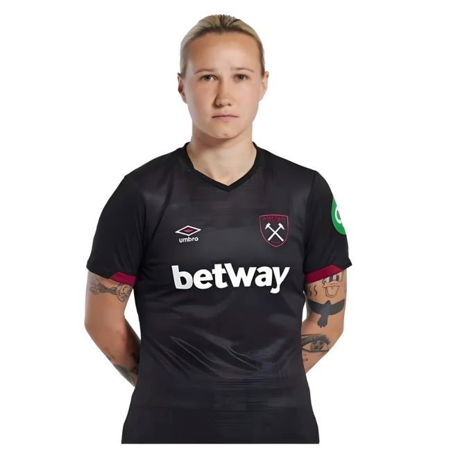 West Ham official style Away Shirt 2024-2025 (Womens
