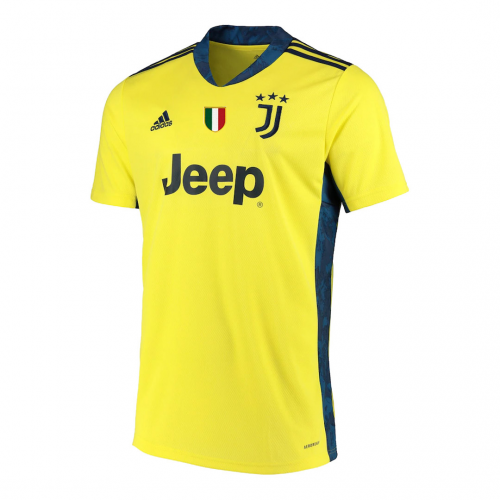 JUVENTUS 20-21 GOALKEEPER GREEN SOCCER SHIRT JERSEY - Official
