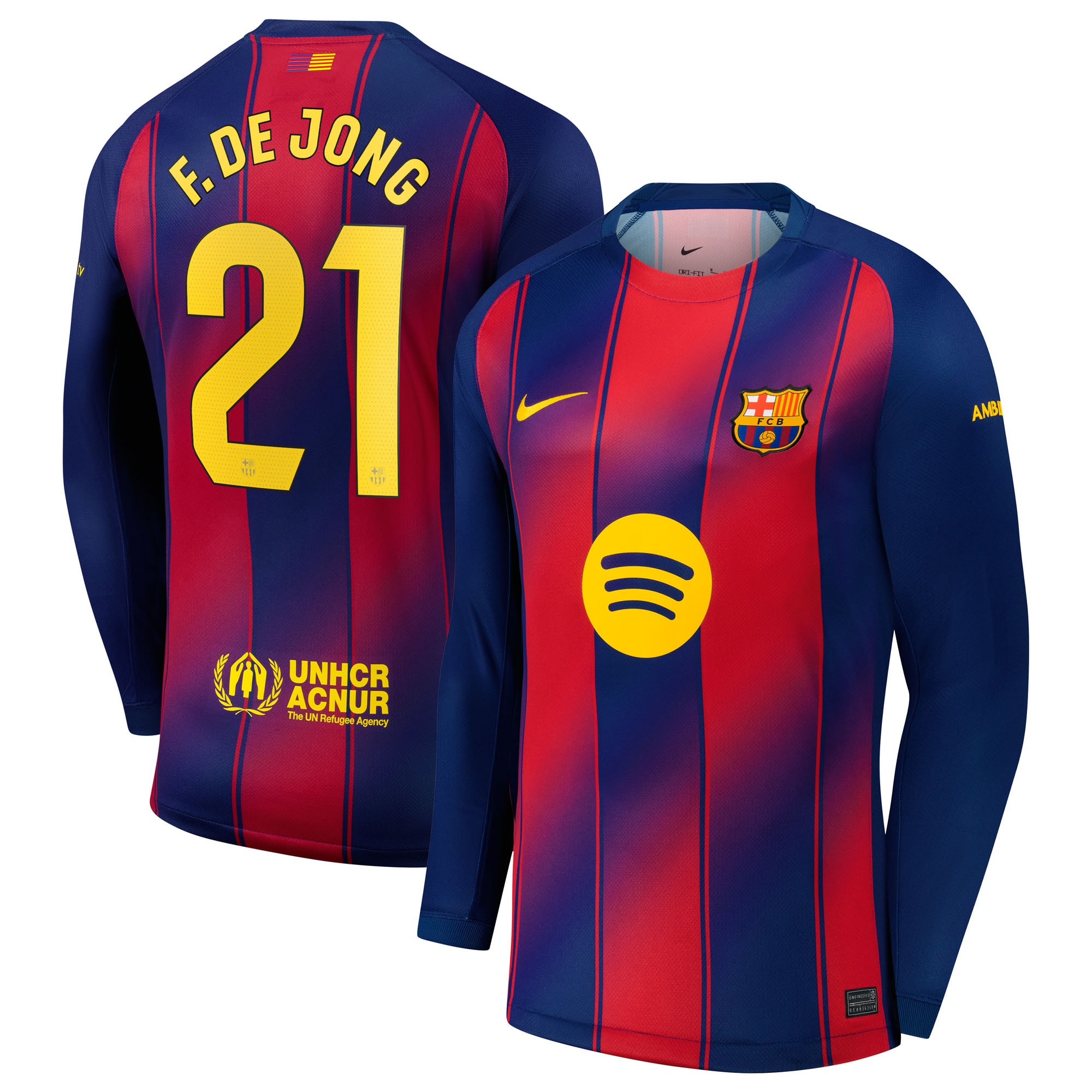 Barca Men's 2025 Top-Quality Replica Jersey - Club Jersey - Order Today