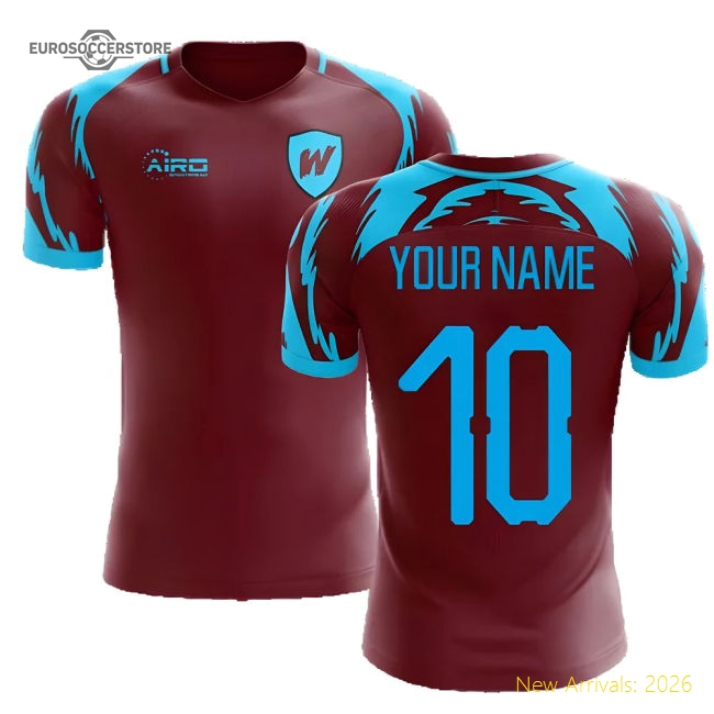 2025-2026 West Ham Home Concept Football Shirt (your Name)