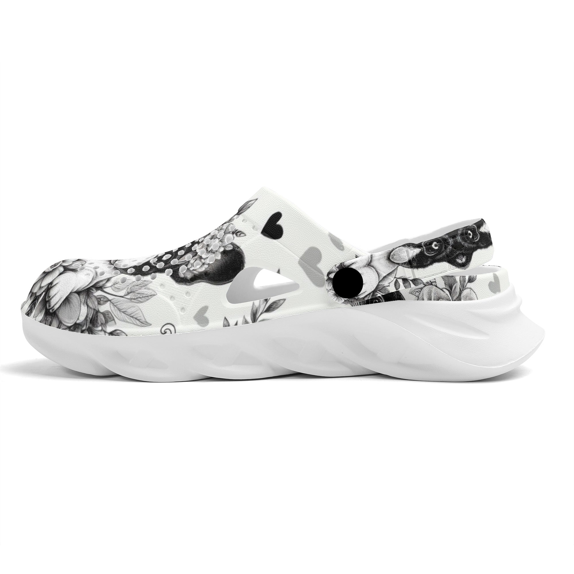 French Bulldog Riley Summer Hollow Out Clogs Practical Pet Supply