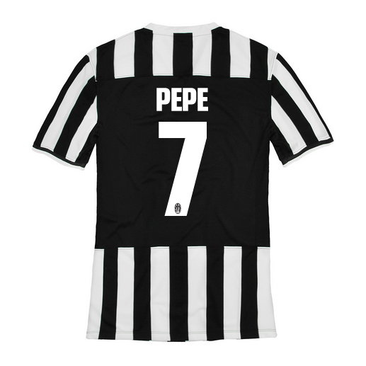 1314 Juventus 7 Pepe Home Shirt - Official Replica 3195