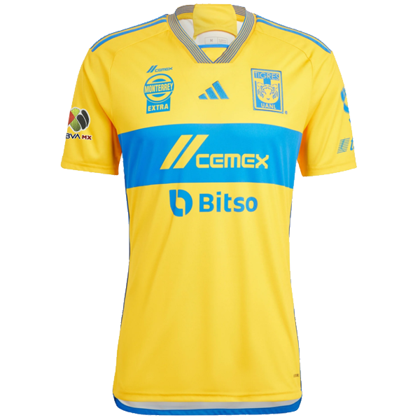 Tigres UANL Gold) 2023-2024 UCL Home Jersey – Authentic Shirt