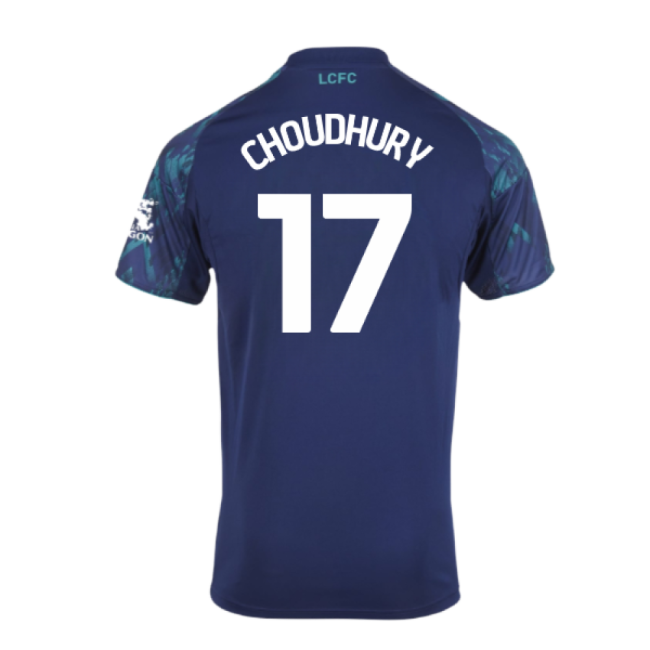 Great Deal 2025-2026 Leicester City Away Shirt (Choudhury 17)