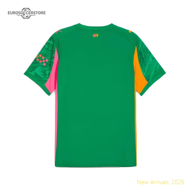 Classic Goalkeeper Secondary Kit Green 2025-2026 Man City