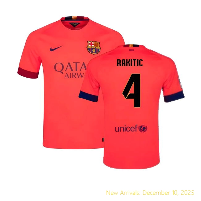 2025-2026 Barcelona Away Shirt - Official Jersey (Barcelona 2014) -...