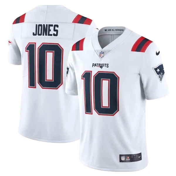 New England Patriots Limited NFL Jersey - White | Game-Day Football...