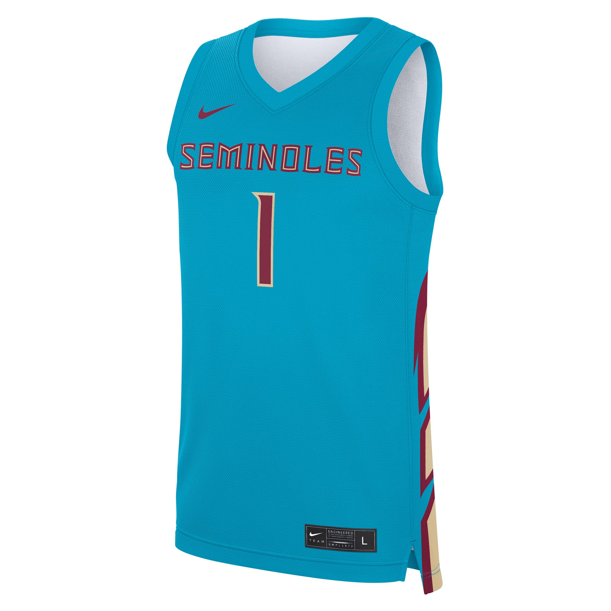 [NJP] Florida State Seminoles Alternate Replica Jersey - Turquoise