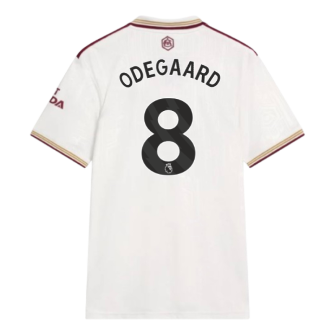 Arsenal 2025-20 Third Shirt Odegaard #8 L S