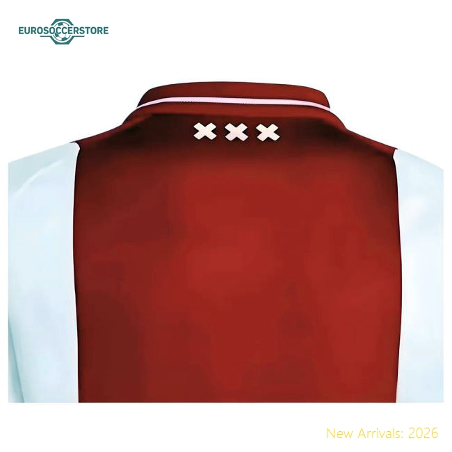 Ajax 2024-25 Home Fan Version For Kids (Kids) Game Day Jersey