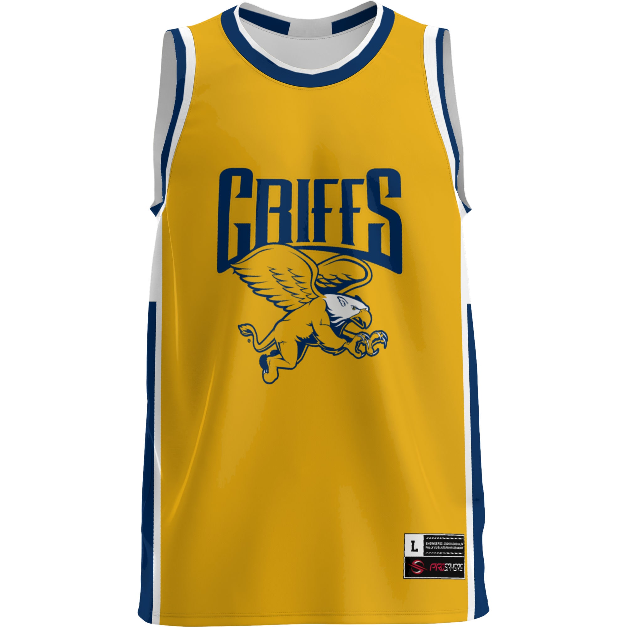 [DDG] Canisius College Golden Griffins GameDay Greats Lightweight Basketball Jersey - Blue