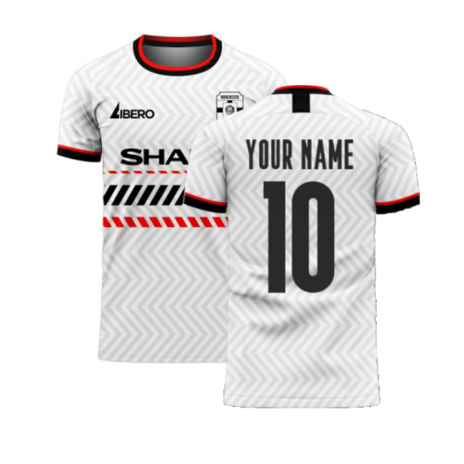 Manchester Red 2025-2026 Away Concept Football Kit (Libero) (Your N...