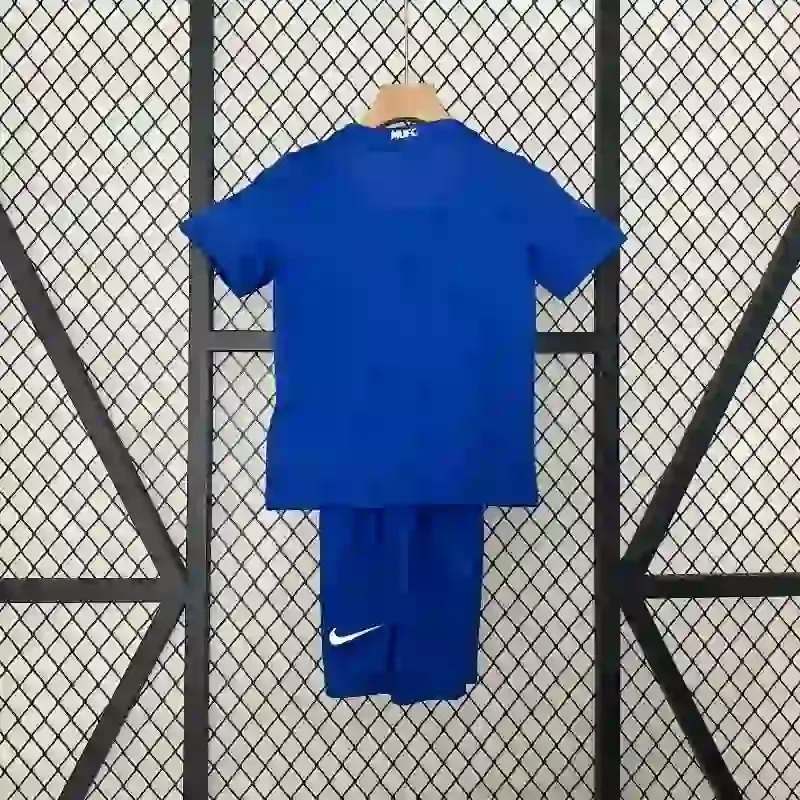 Cheap 2008-2009 Kids Manchester United Third retro kit