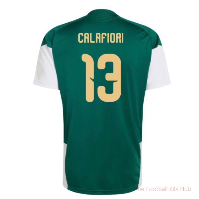 [EFS] 2026/27 Italy Training Jersey (Green) (Calafiori 13)