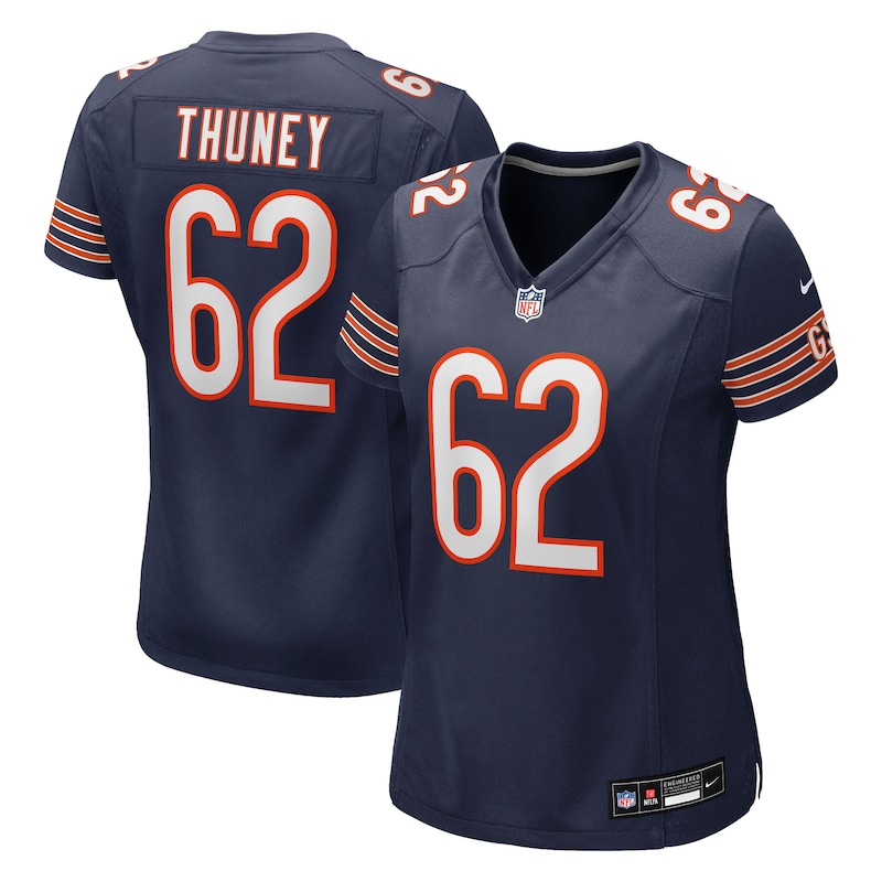 None Joe Thuney CHI Bears Iconic Officially Licensed Jersey for NFL Fa