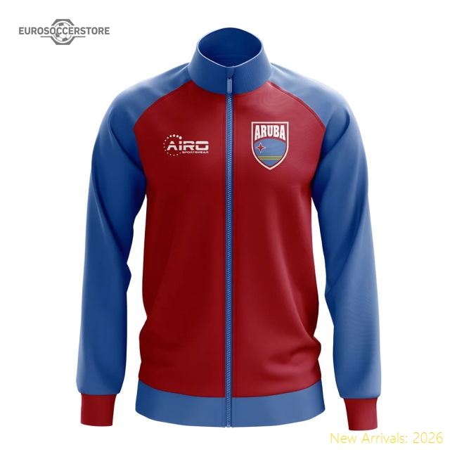 Aruba Concept Football Track Jacket (Red) - Kids