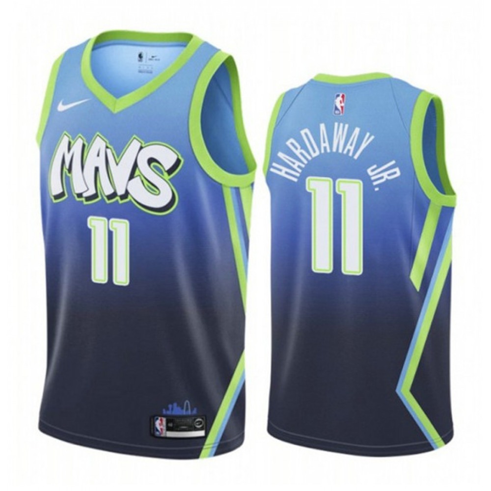 Durable Dallas Mavericks 11 Blue Jersey City Edition - NBA Collection