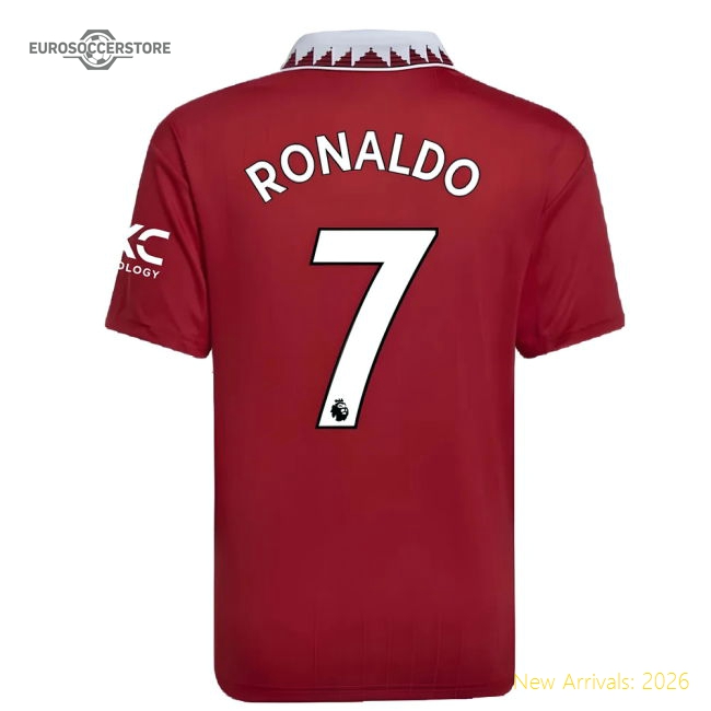 Man Utd Ronaldo Premium Kids Jersey Kids-safe Technology