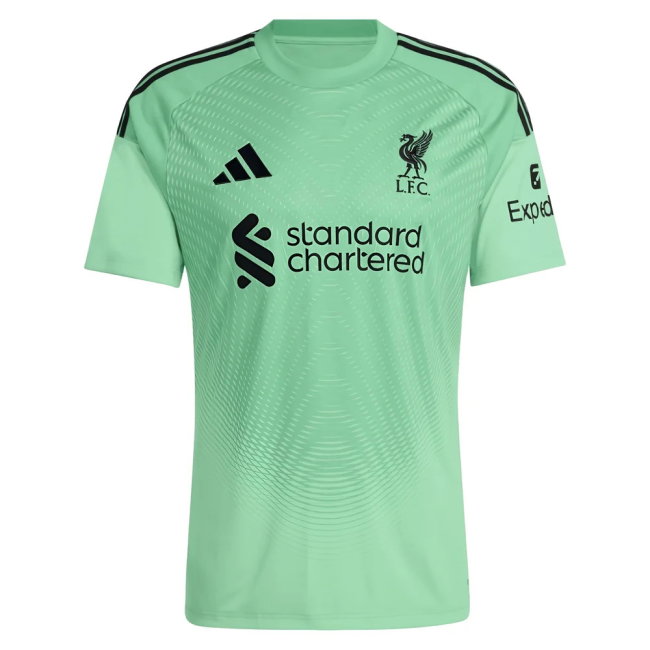 2025-2026 Liverpool Home Goalkeeper Shirt (Glory Mint) - Kids (A.Be...