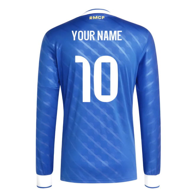 Top-Grade 2025-2026 Real Madrid Long Sleeve - UA Jersey