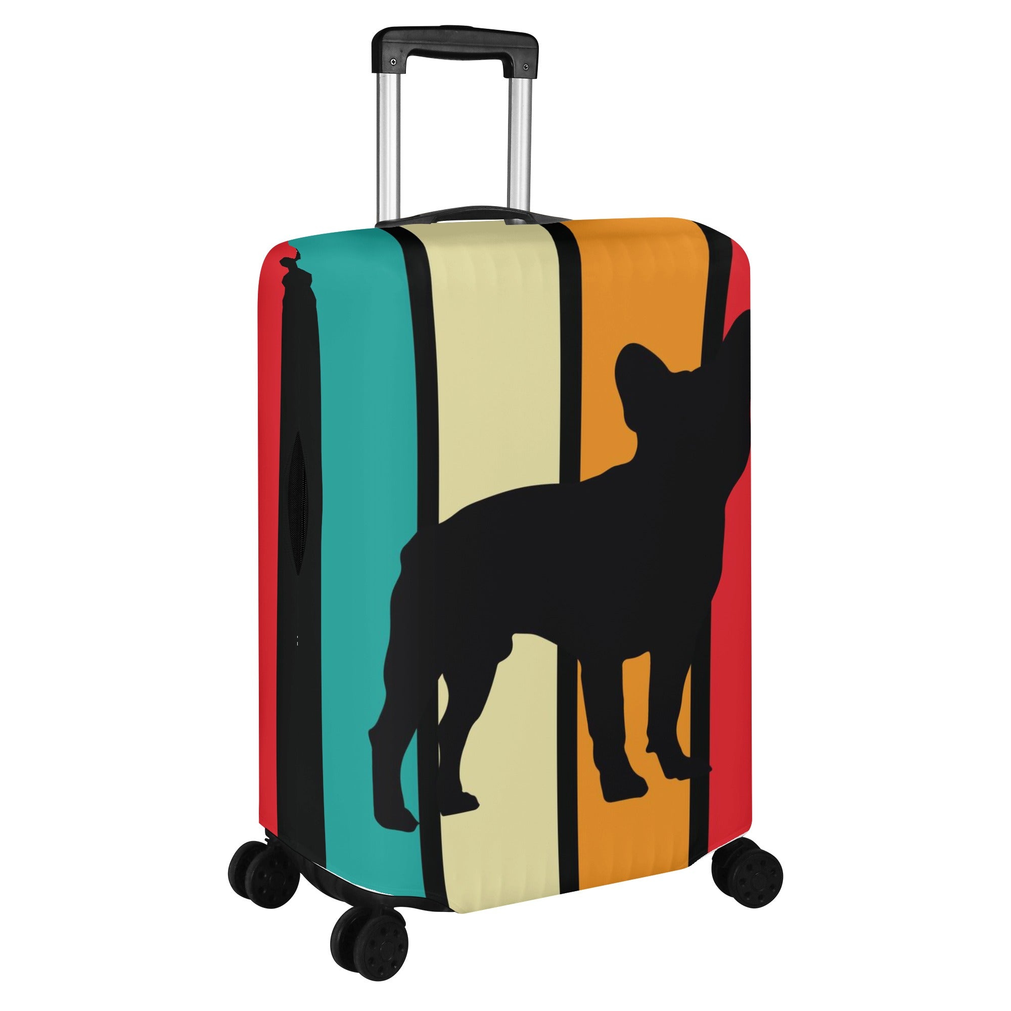 French Bulldog Pepe Luggage Cover Useful Frenchie Gear