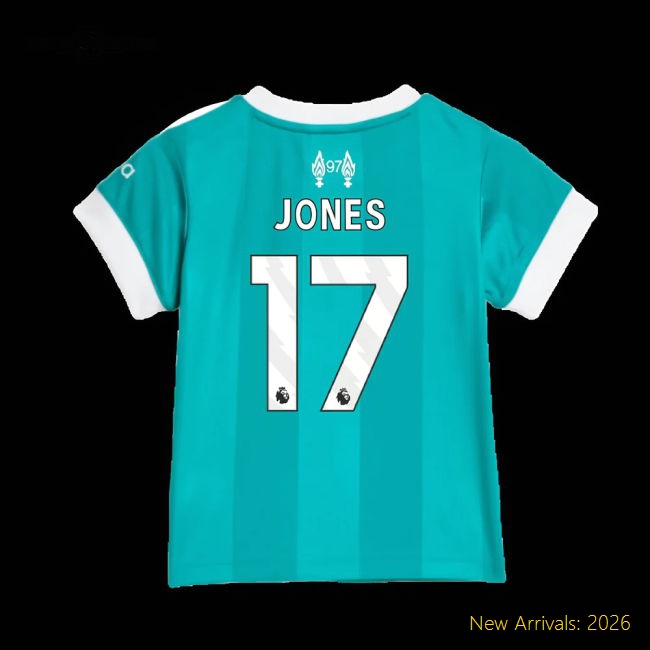 2025-2026 Liverpool Third Mini Kit (Jones 17)