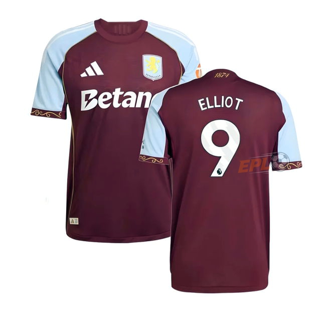 2025-20 Aston Villa premium Home Shirt - Adults | high quality