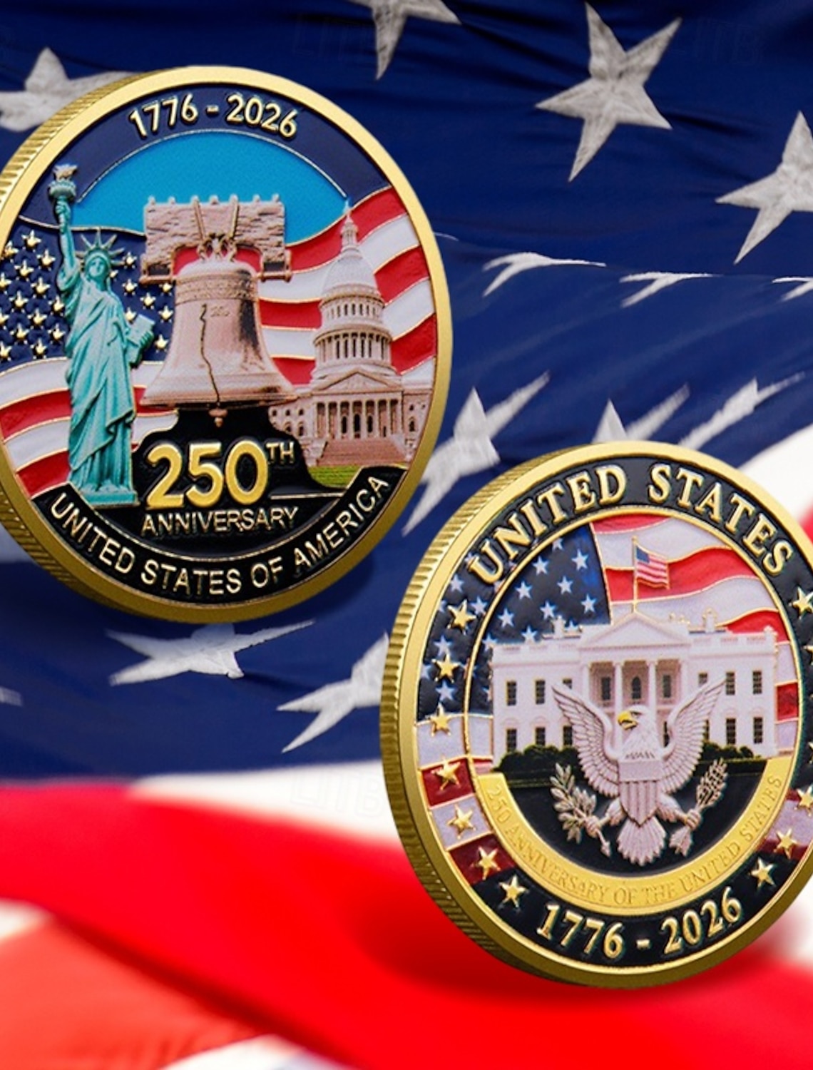 4th of July 2026 250th Memorial Day Men's 3D Print US Flag Crew Neck Short Sleeve T-Shirt Daily Street