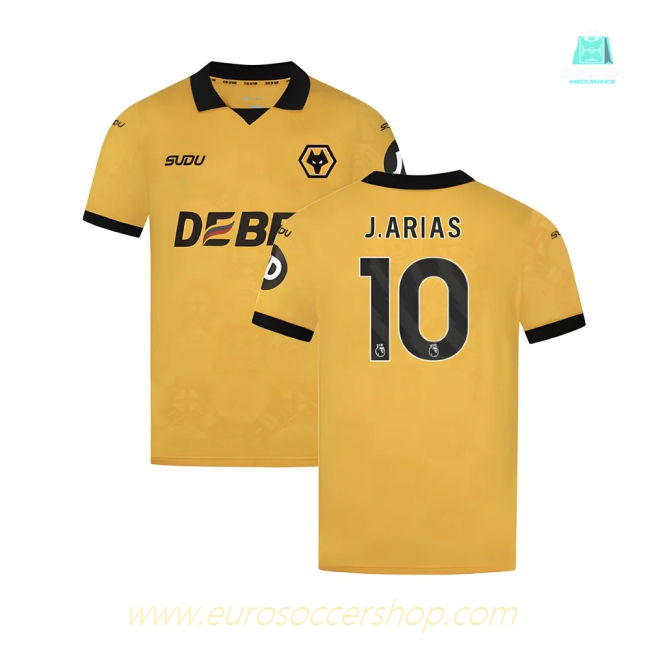 2025-2026 Wolves Home Shirt (J.Arias 10)