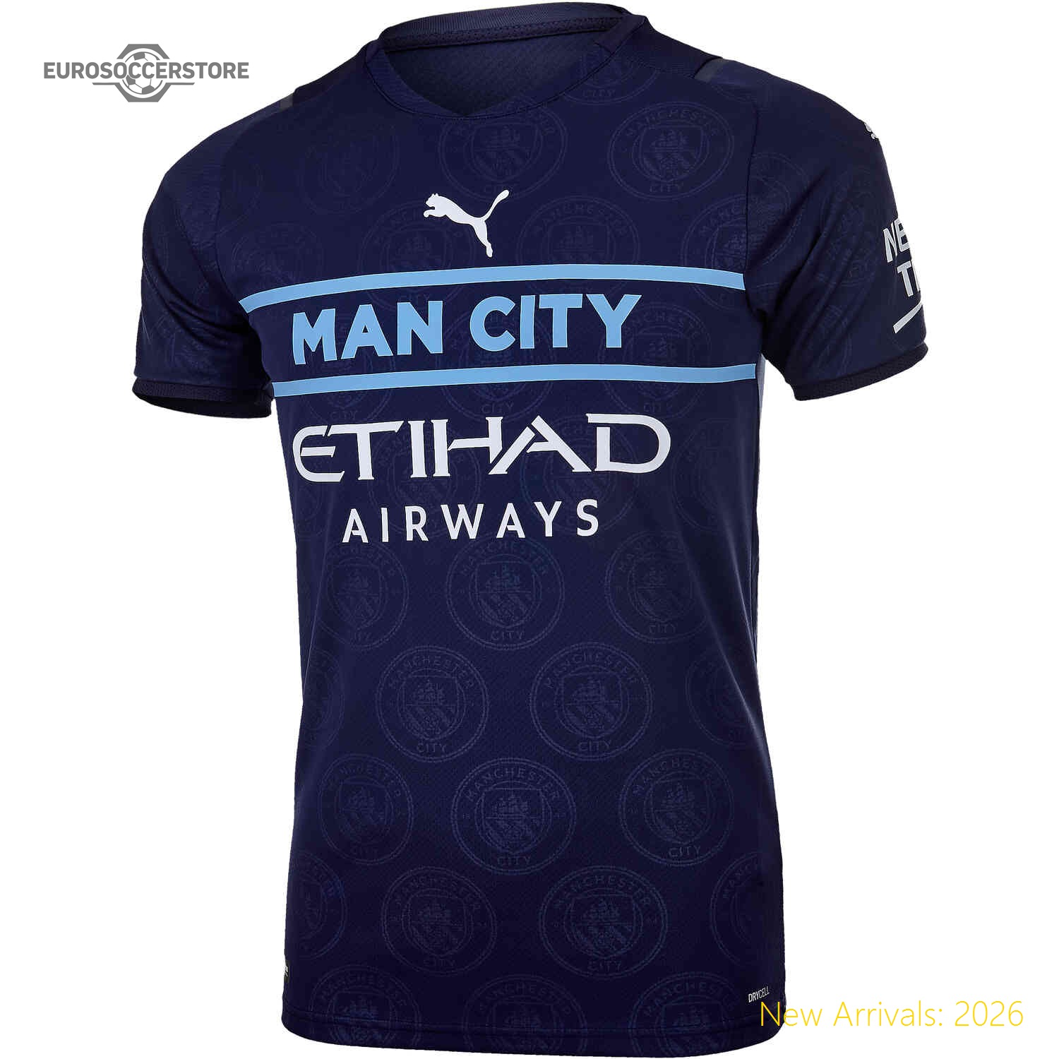 Iconic Design Adult Durable Mci Club Legend Third Jersey 2021