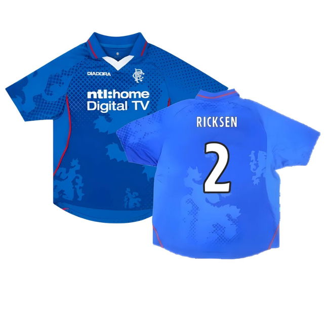 The Light Blues Home Uniform R. 200 #2 Current Season Licensed P (v9)